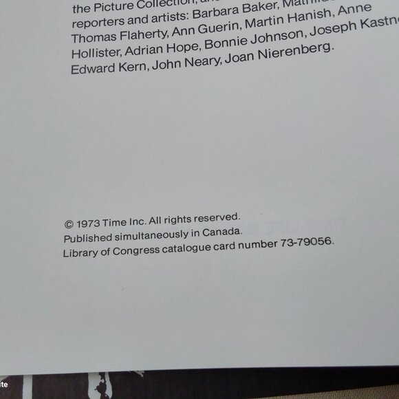 1973 Best of Life book collection of Life Magazine photos hardcover dust jacket - Picture 10 of 11